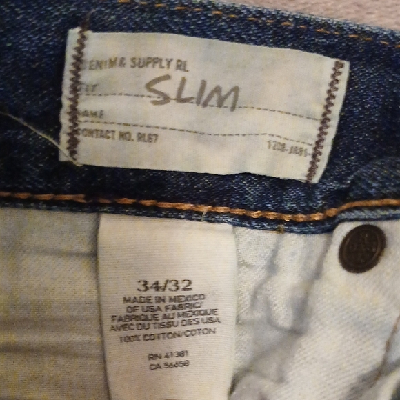 Men's Ralph Lauren Denim & Supply Faded Jeans - Picture 2 of 6